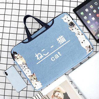 ↂ♞✚【กระเป๋าโน๊ตบุ๊ค】 &gt; กระเป๋าแล็ปท็อป 15.6 นิ้ว Lenovo Dell 14 13.3 Apple cute art small fresh female bag &lt;