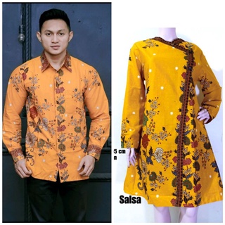 เสื้อคู่รัก ผ้าบาติก สไตล์โมเดิร์น หรูหรา  Motif Bella 6