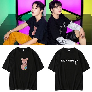 [S-5XL]KPOP BTS PROOF อัลบั้ม J-HOPE JUNGKOOK เดียวกันผ้าฝ้ายแขนสั้นเสื้อยืด Tide ยี่ห้อผู้ชายผู้หญิง Plus ขนาดแขนสั้นฤด