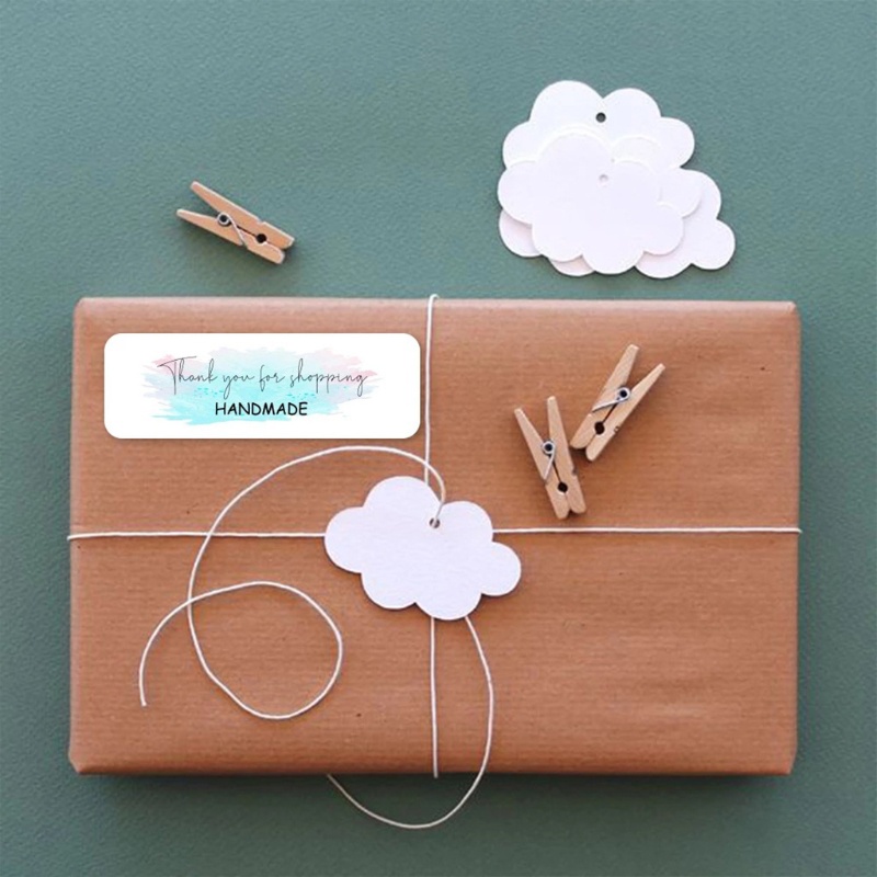 Top 120pcs Thank for Your Order Sticker 1x3 Inch Labels for Envelope Sealing Small Business Decor Th