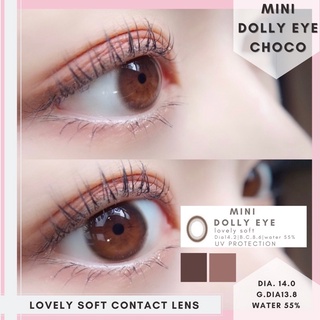 Mini Dolly Eye Choco ค่าสายตา 0.00-900 Premium Contactlens