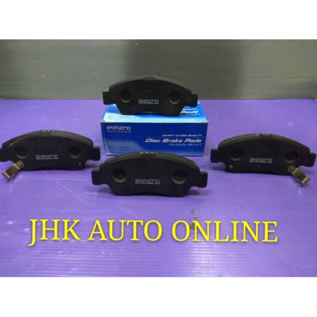 ผ้าเบรค AKEBONO JAPAN HONDA CITY SEL/SR4/SO4