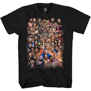 เสื้อยืดลายกราฟฟิก wwe group shot john