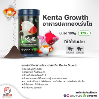 อาหารปลาทอง KENTA Growth : สูตรเร่งโต