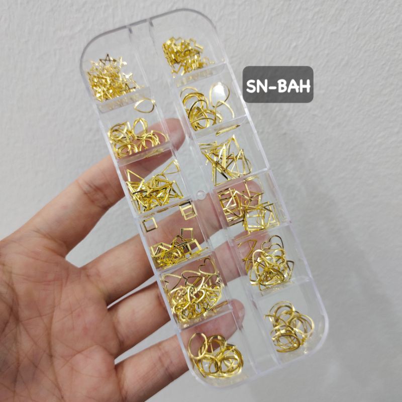 SN - BAH - NAIL ACCESSORIES NAIL ART CHARM BOX