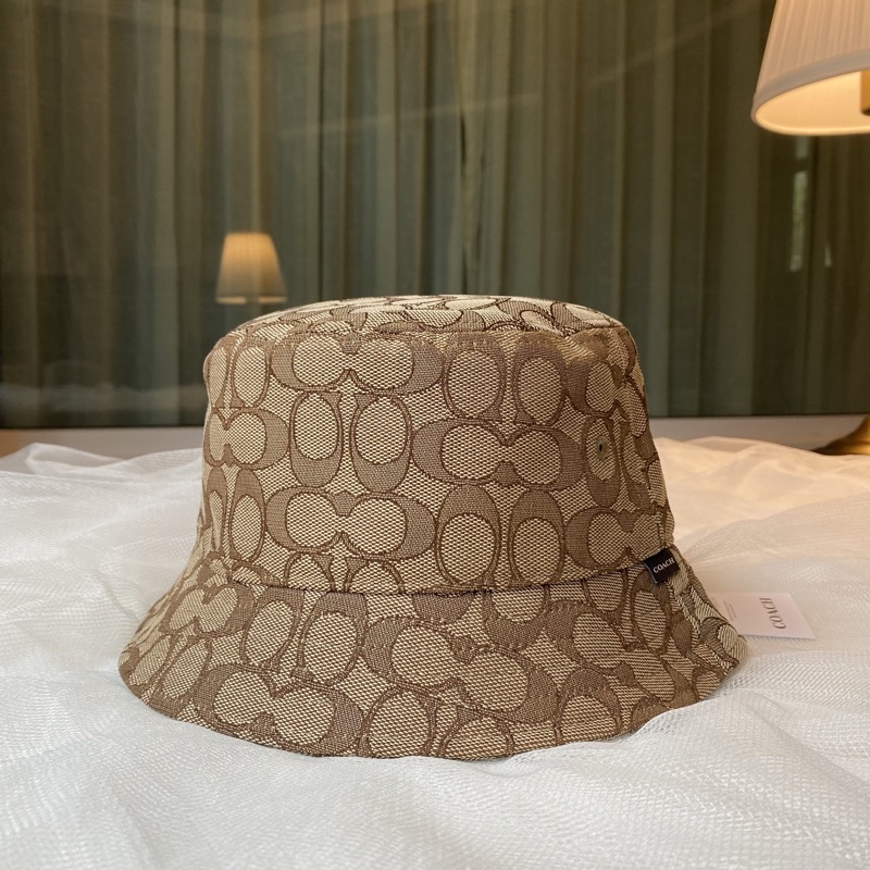 แท้💯% ผ่อนได้📍Coach Bucket Hat In Signature