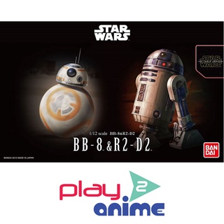 Bandai 1/12 STAR WARS BB-8 &amp; R2-D2 (Plastic model)