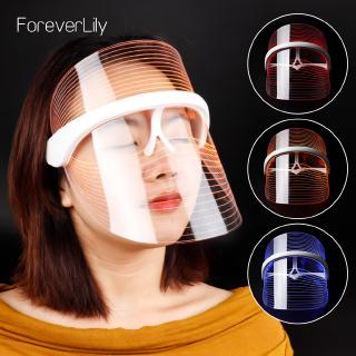 มาส์กหน้าต่อต้านริ้วรอย 3 สี/7 สี หน้ากากแสงบำบัด LED Mask มาร์คหน้ากาก แสง หน้ากากแสง 3 in 1 or 7 in 1