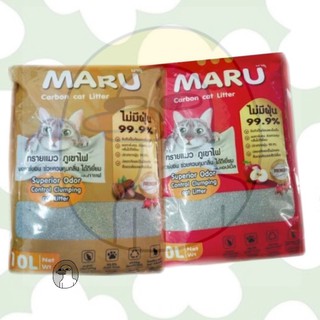 maru ทรายแมวภูเขาไฟ​ มารุ​ 10​ ลิตร