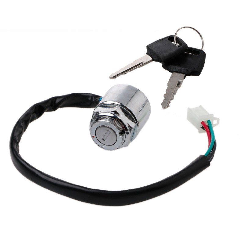 4 Wires ATV Quads Ignition for Key Switch For 4 Wheeler Go Kart Motorcycles Pit