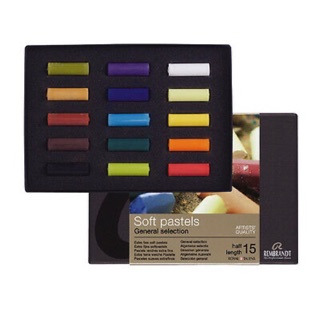 Rembrandt soft pastels (half) 15 ชิ้น