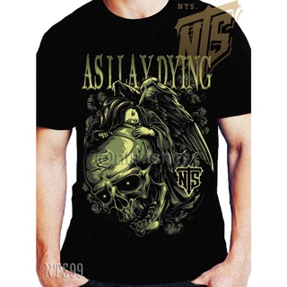 NTS 99 As I lay Dying ROCK เสื้อยืด เสื้อวง เสื้อดำ สกรีนลายอย่างดี ผ้าหนานุ่ม NTS T SHIRT S M L XL XXL