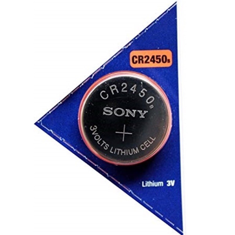 ถ่าน Sony CR2450 Lithium 3V จำนวน 1ก้อน ของแท้