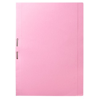 แฟ้มกระดาษสันพับ F/C สีชมพู ใบโพธิ์ 403/F / C Lever Arch File Pink Pho Leaf 403