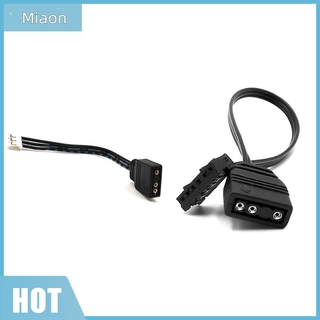 สายเคเบิ้ลอะแดปเตอร์ Miaon Small 4pin / 6 Pin To 5 V Argb 3pin สําหรับ Coolmoon