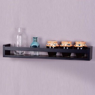 เบสิโค ชั้นวางของติดผนัง รุ่น BWS-171021 สีดำ ยาว 24นิ้ว,  besico Wall Shelf Black Finish