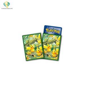 Pokemon tcg การ์ดโปเกมอน ซองใส่การ์ด พิคาชู ฟอร์เรส