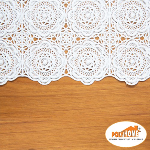 ผ้าคลุมตู้เย็น ลูกไม้ ผ้าคลุม พลาสติกPVC ระบายความร้อนดี ขนาด 50 x 150 cm มีสีให้เลือก ทำความสะอาดง่าย