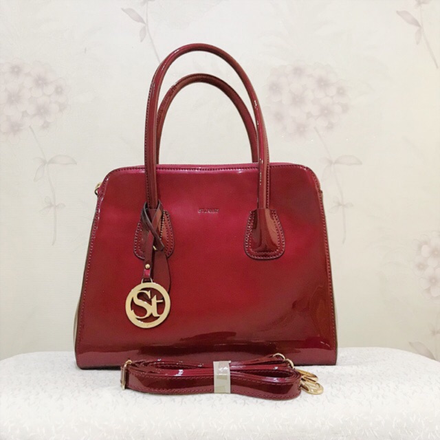 Stjames สีแดง มีสายยาว