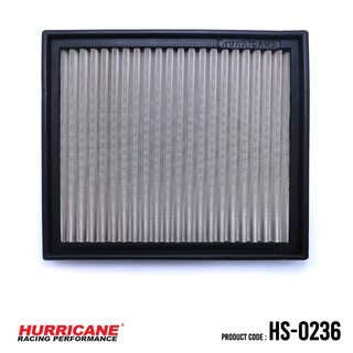 HURRICANE กรองอากาศสแตนเลสสตีล เฮอร์ริเคน รุ่น HS-0236 Ford Toyota Volvo