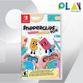 Nintendo Switch : Snipperclips Plus : Cut It Together!  [มือ1] [แผ่นเกมนินเทนโด้ switch]