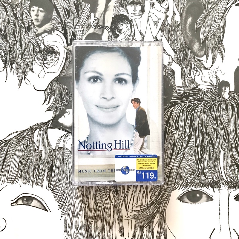 Tape Cassette เทปเพลง Ost. Notting Hill (1999) Pop Rock, Soul, RnB/Swing, Synth-pop, Ballad