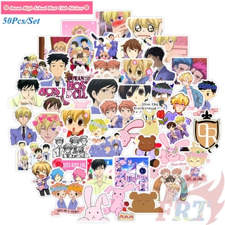 ❉ Ouran High School Host Club Series 01 - Anime Cartoon Fujioka Haruhi สติ๊กเกอร์ ❉ 50Pcs/Set DIY Fashion Mixed Doodle Decals สติ๊กเกอร์