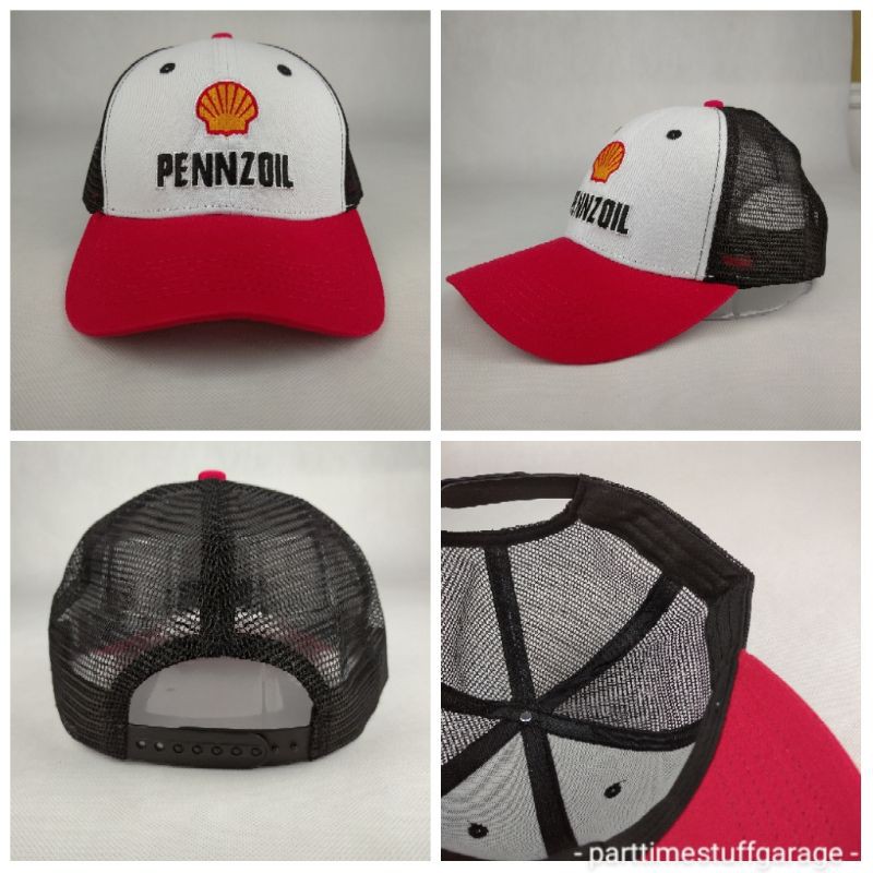 Pennzoil Shell Trucker Cap