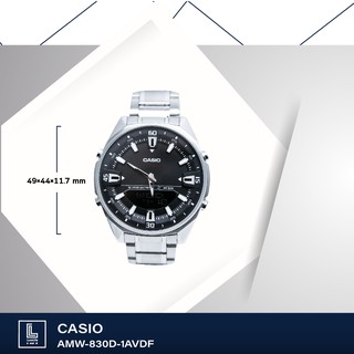 นาฬิกาข้อมือ casio รุ่น AMW-830D-1AVDF