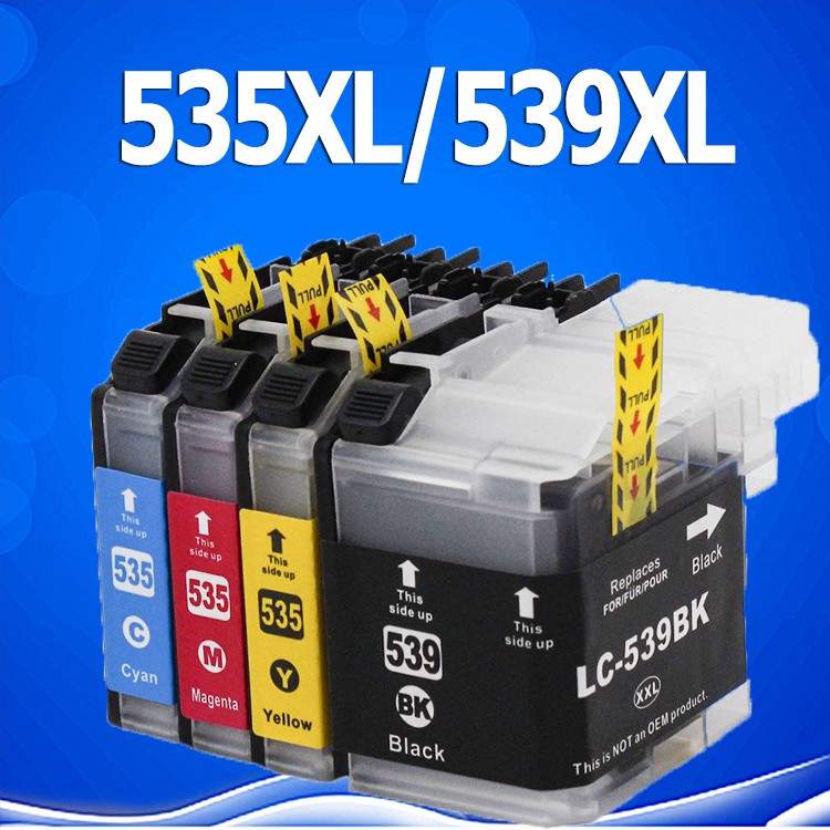 LC 535XL LC 539XL ตลับหมึก LC 535 LC 539 หมึก LC535 LC539 สีดำ LC535XL LC539XL ตลับหมึกสำหรับ DCP-J1