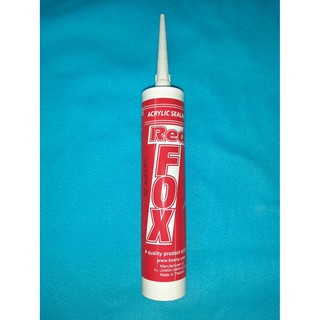 กาวซิลิโคน RED FOX ACRYLIC SEALANT สีขาว (GL126) กาวซิลิโคน ซิลิโคน อะคิลิก