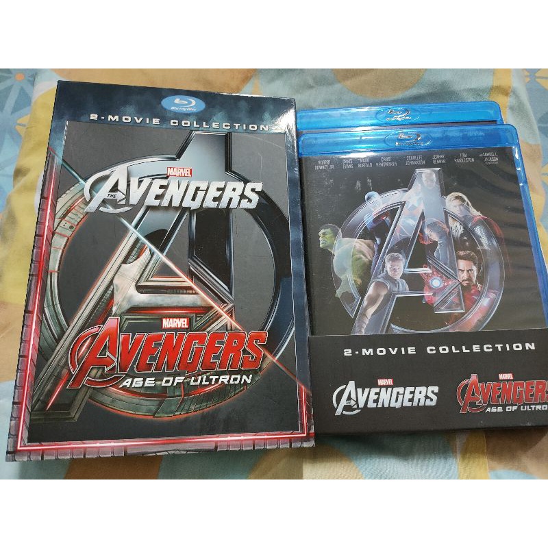The Avengers- 2 Movies Collection Blu-ray แผ่นแท้ มือ2