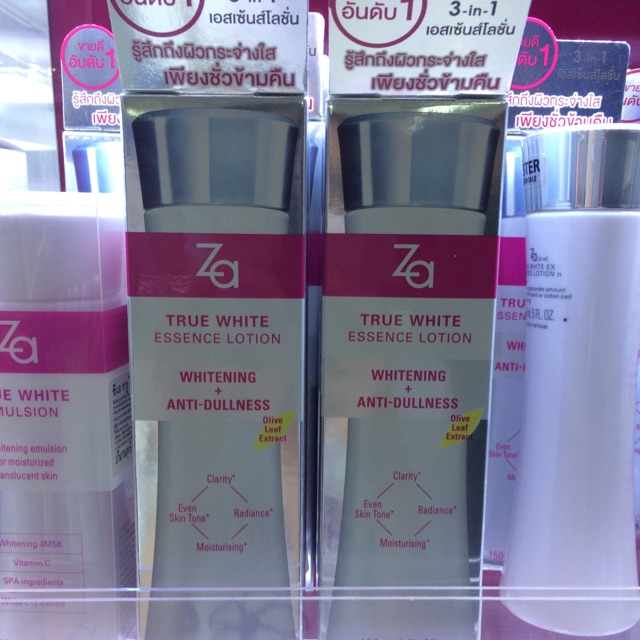 ZA true white essence lotion 150 ml.