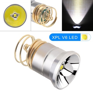 หลอดไฟสะท้อนแสง 3V-8.4V LED XPL V6 P60 แบบเปลี่ยน สําหรับ Surefire 6P C2 D2 G2 Z2 501B 502B