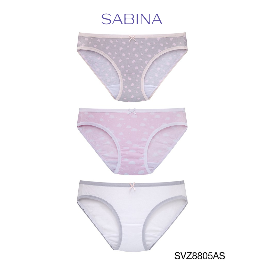 Sabina กางเกงชั้นในเด็ก ( 3 pcs ) รุ่น Panty Zone รหัส SVZ8805AS หลากสี
