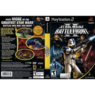 STAR WARS BATTLEFRONT 2 [PS2 US : DVD5 1 Disc]