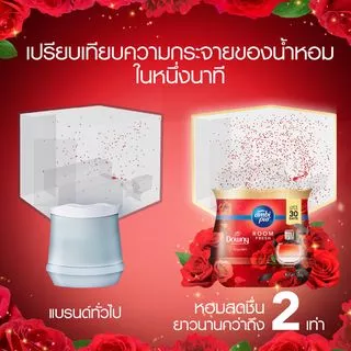Ambi Pur แอมบิเพอร์ เจล เฟรช เจลหอมปรับอากาศ กลิ่นแพชชั่น 180 กรัม ดับกลิ่นห้อง Fresh ขวด
