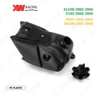 KAWASAKI ถังน้ํามันเชื้อเพลิง สําหรับรถจักรยานยนต์วิบาก KLX110 2002-2008 KX65 2000-2008 SUZUKI RM65 DRZ110 2003 2004 2005