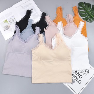 Pretty Bra PB-133 เสื้อกล้ามครอป เว้าหลัง ใส่สบาย