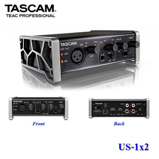 Tascam US-1X2 1-In/2-Out USB Audio &amp; MIDI Interface อุปกรณ์บันทึกเสียง/บันทึกเสียงสตูดิโอคุณภาพสูง