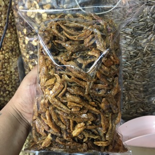 ปลากรอบ 3 รส 500g 110 บาท