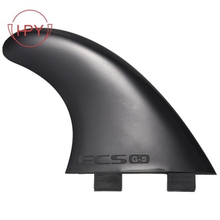 ครีบเซิร์ฟฟิน พลาสติก ไนล่อน และไฟเบอร์กลาส สีดํา สําหรับ Fcs Surf Fins G5 ขนาด 3 ชิ้น