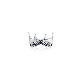 ake ake Zeuss Crown ring oversized แหวนเงินแท้ 925 แฮนด์เมดยุโรปยุคกลาง ลายมงกุฏของเทพสายฟ้าซุส