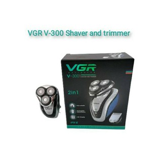 เครื่องโกนหนวดไร้สายยี่ห้อ VGR-V300 ปัตตาเลี่ยนโกนหนวด