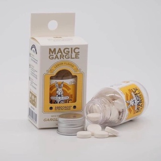 น้ำยาบ้วนปาก 3 Seconds Magic Gargle Lemon Flavor แบบเม็ด