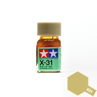 Tamiya Enamel Color X-31 (Titanium Gold)