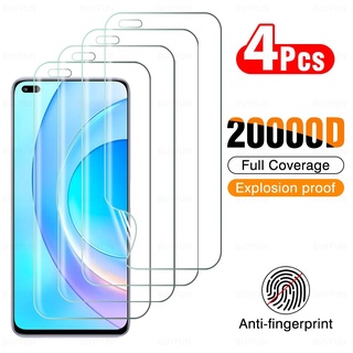 4Pcs Full Cover Protective Hydrogel Film For Huawei Honor 50Lite 50Pro 50SE 50 Lite Pro SE Screen Protector On For 6.67" NTN-L22