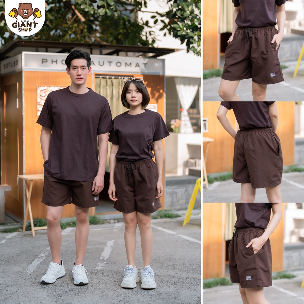 GIANTSHOP กางเกง BRNG BRNG ขาสั้น 35 สี (BG) - รูปที่ 2