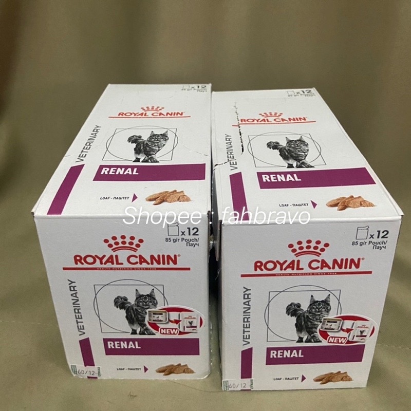Royal canin Renal cat loaf อาหารเปียกแมวไต