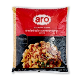 เอโร่ พาสต้าข้องอ 3000 กรัม Ero pasta elbow 3000 grams